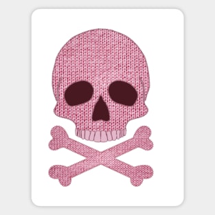 Crochet Skull Magnet